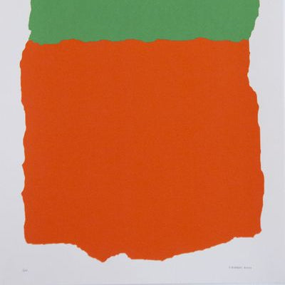 Color local III - verde / naranjo