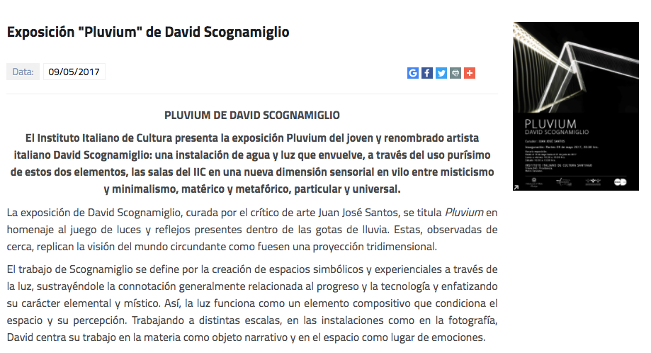 David Scognamiglio en IIC Santiago
