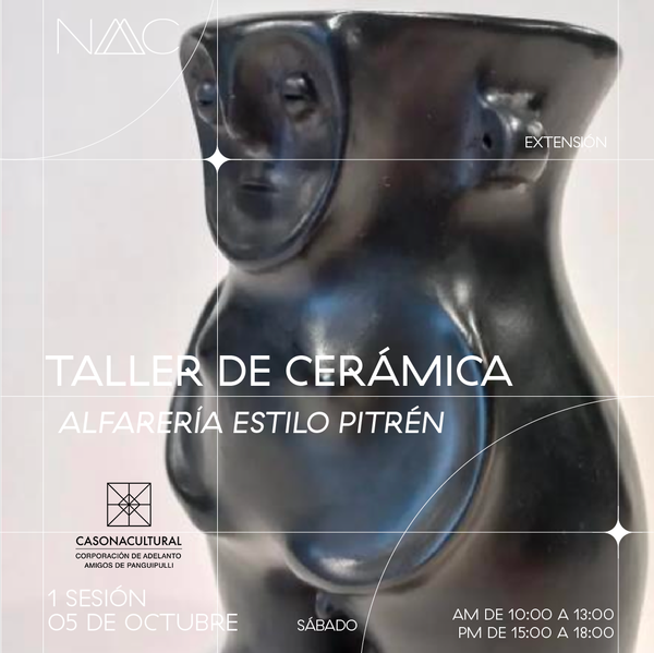 Taller de Cerámica: Alfarería Estilo Pitrén