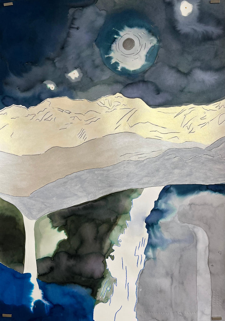 La luna nueva y los andes