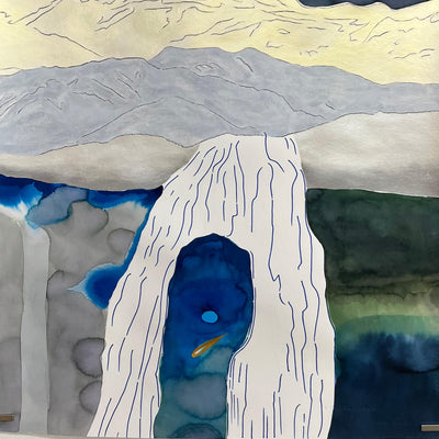 La luna llena y los andes