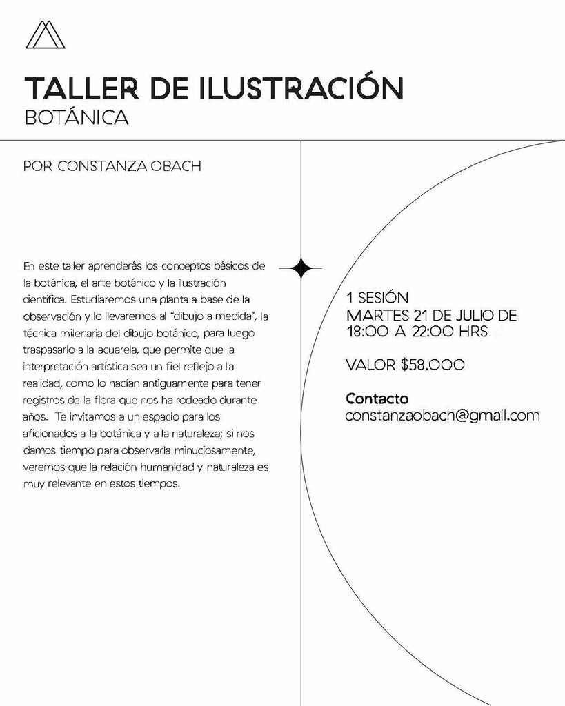 Taller de ilustración botánica