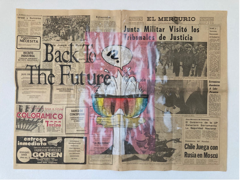 DIARIO EL MERCURIO, 26 DE SEPTIEMBRE 1973 BACK TO THE FUTURE