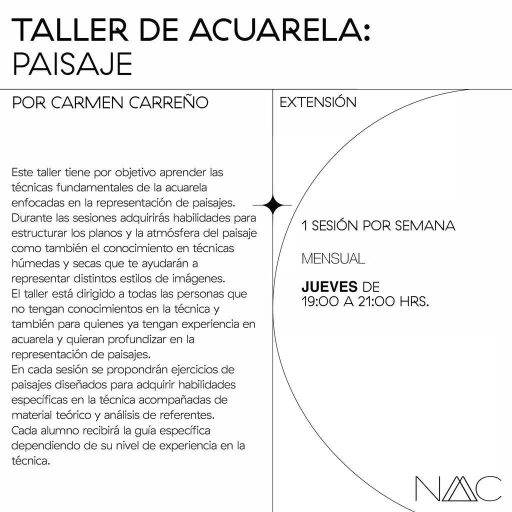 Taller de acuarela: Paisaje