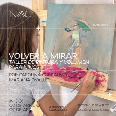 Volver a mirar: Taller de pintura y volúmen para niños