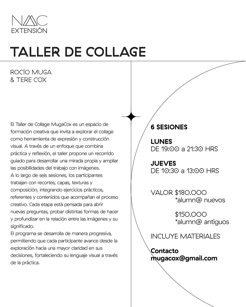 Taller de Collage Muga Cox
