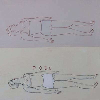 Rose et bleu