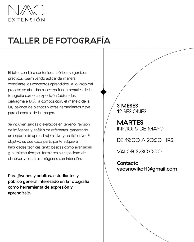Taller de fotografía