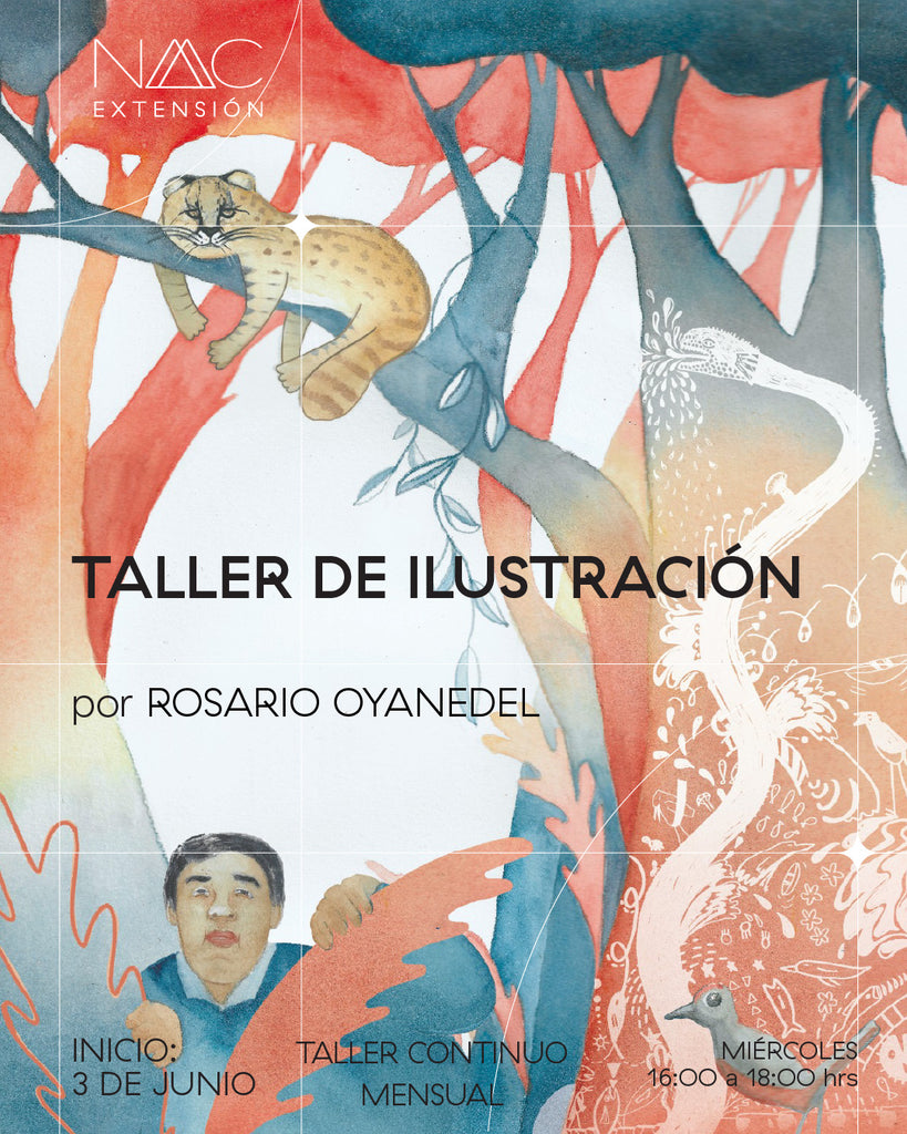 Taller de Ilustración con técnicas mixtas