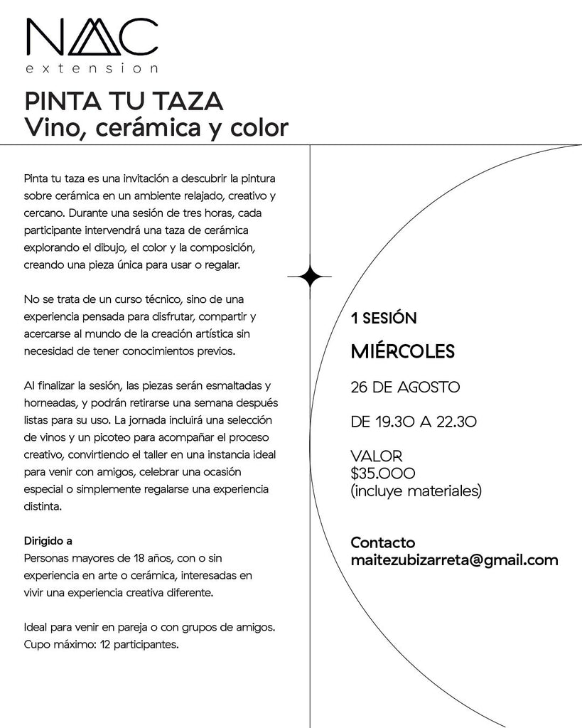 Taller de Pintura en Cerámica