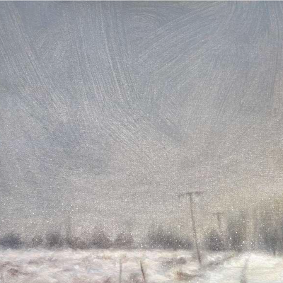 Un cielo gris