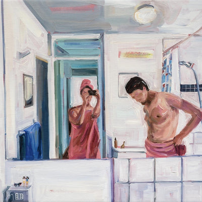 En el baño de un hotel