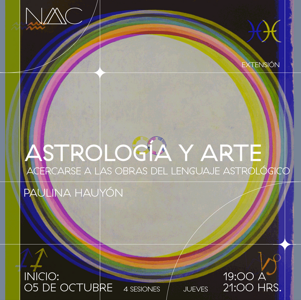 Taller de Arte y Astrología: cómo acercarse a las obras desde el lenguaje astrológico