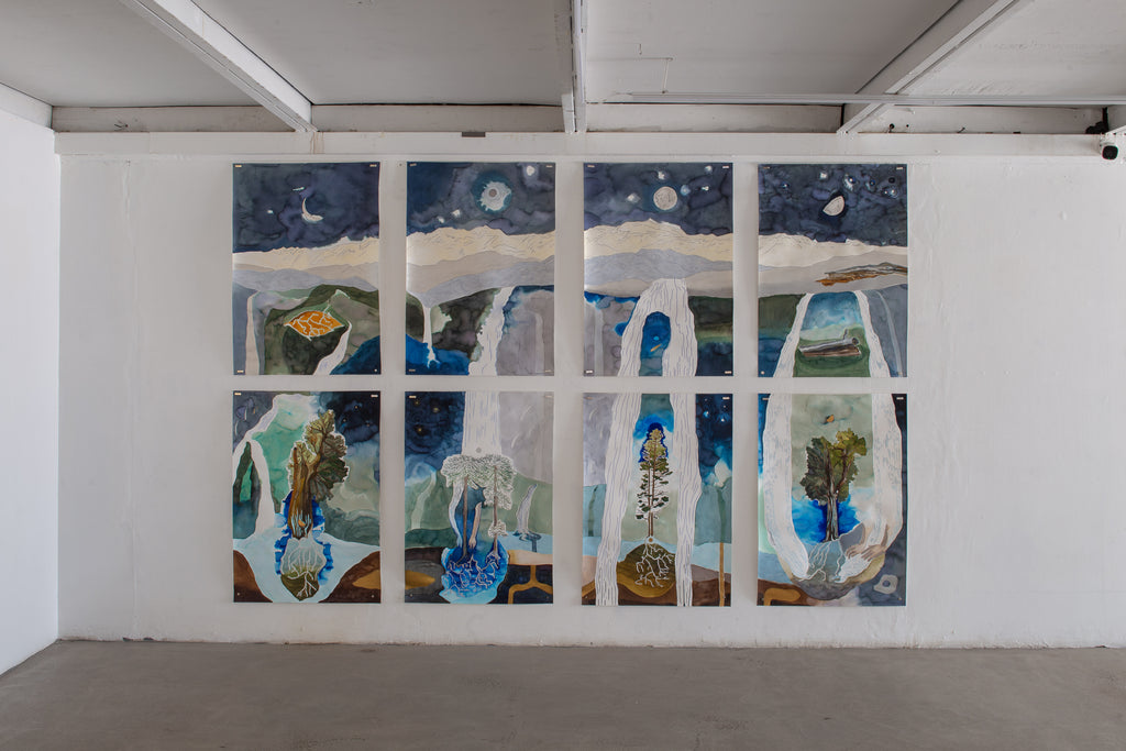 La luna llena y los andes