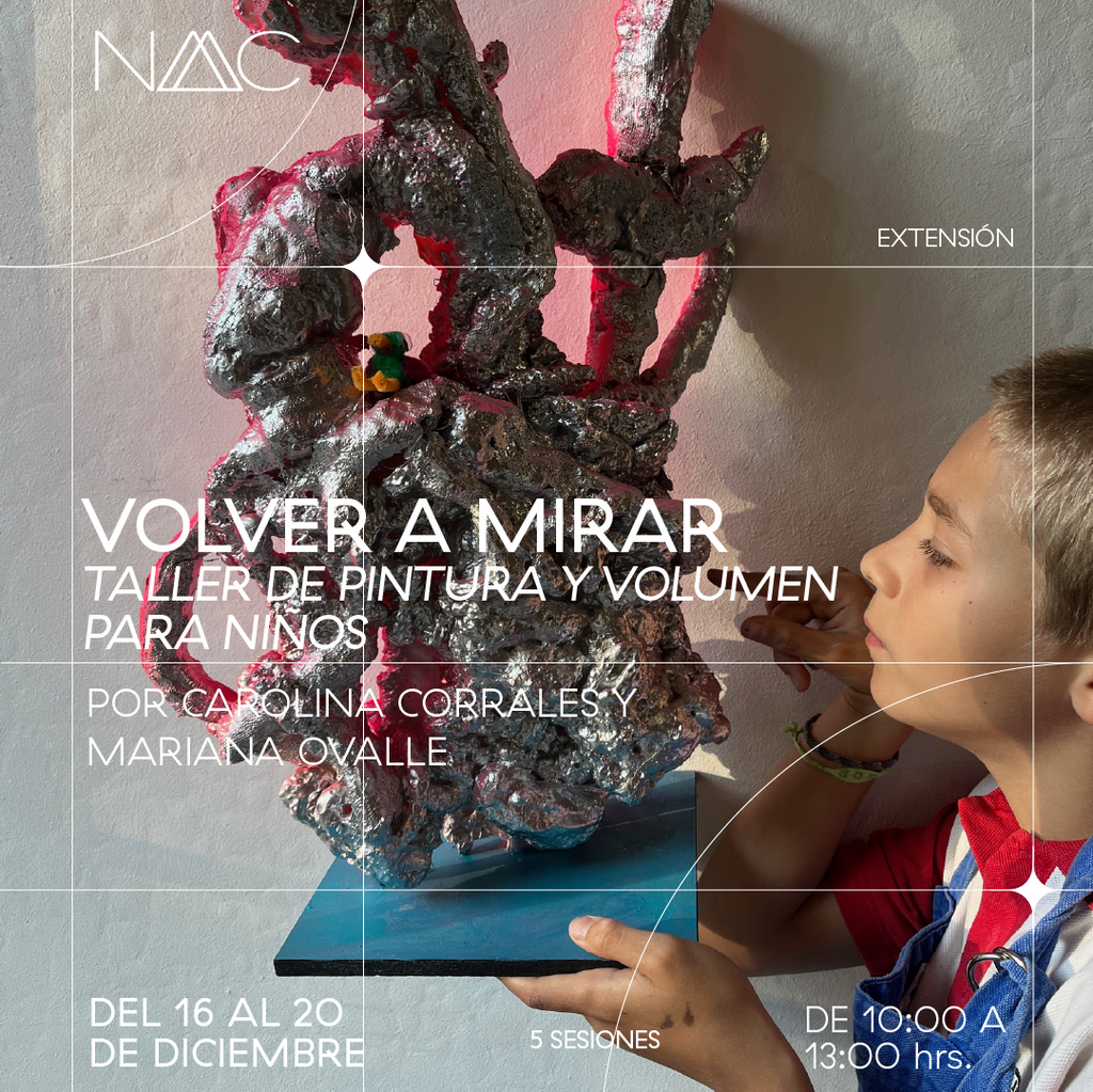 Volver a mirar: taller de pintura y volumen para niños