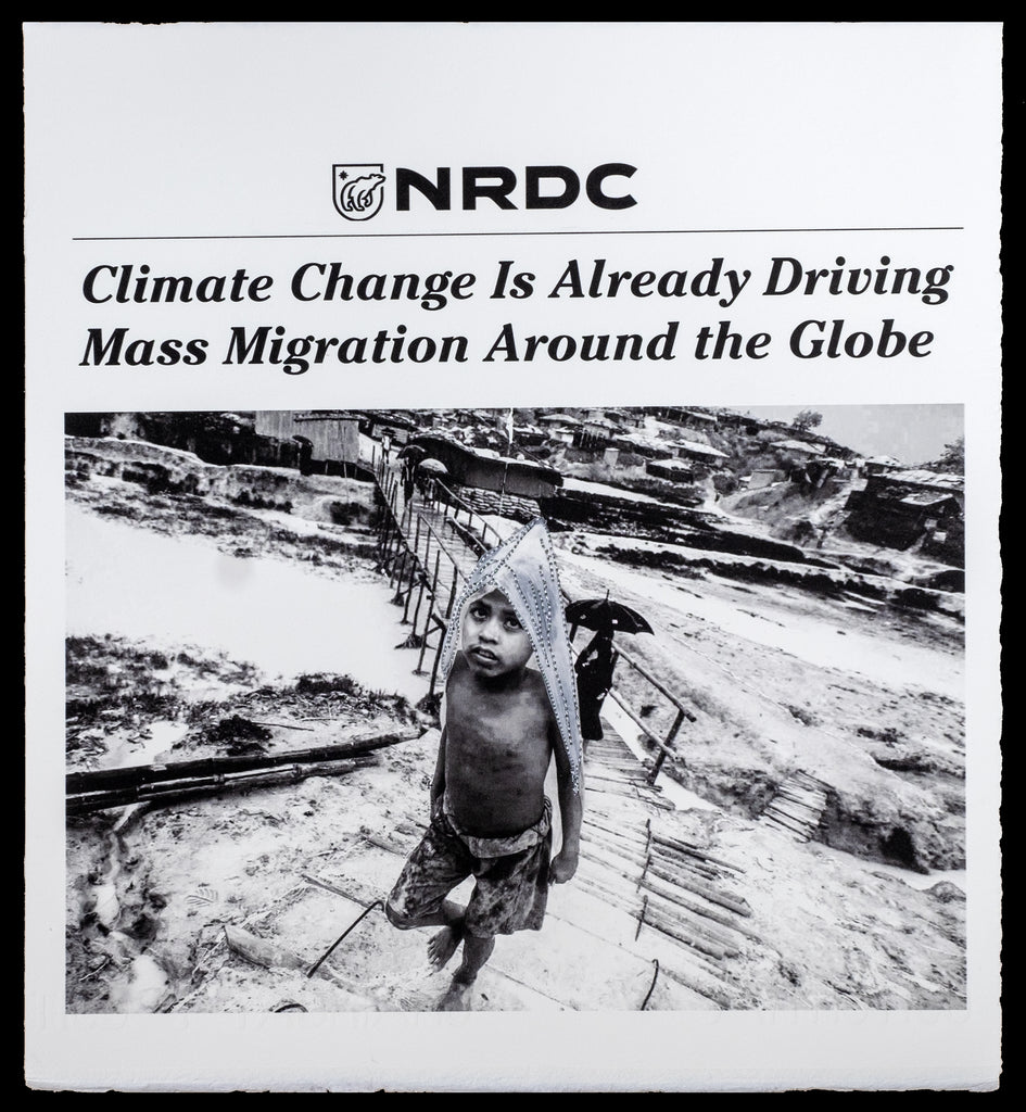 Layered News: Climate Change Migration