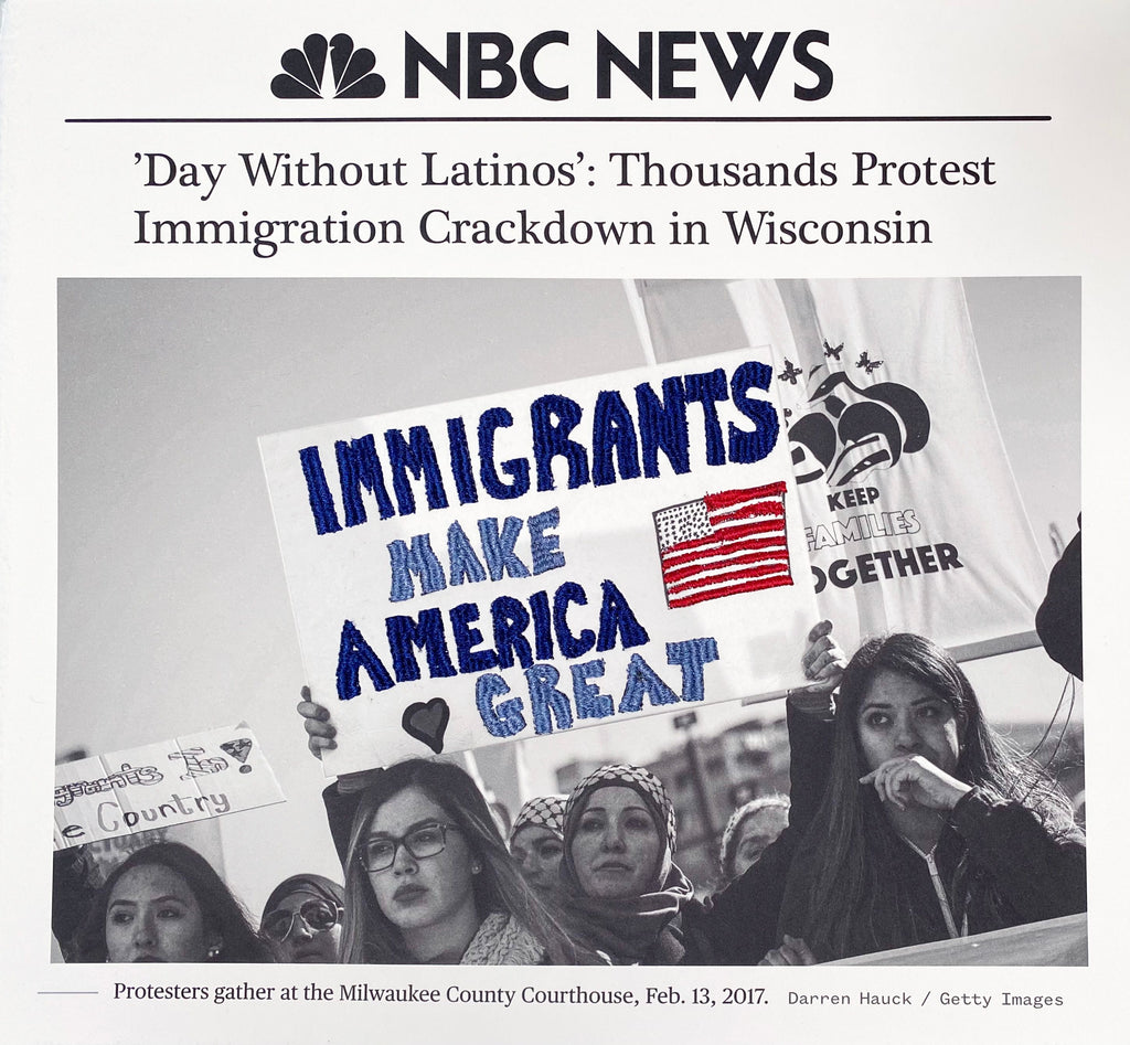 Layered News: Latino Protests